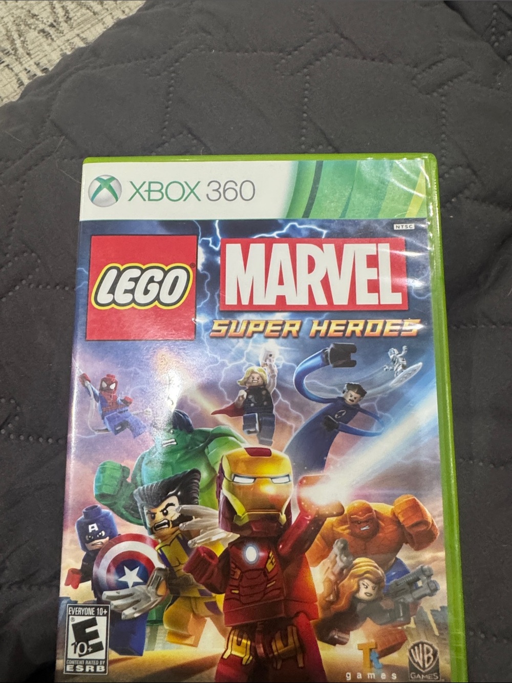 LEGO Marvel Super Heroes Xbox 360 Game - Green Case